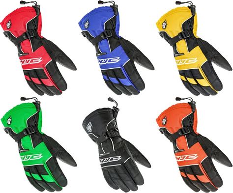 $49.99 HJC Mens Storm Waterproof Snowmobile Gloves #244663