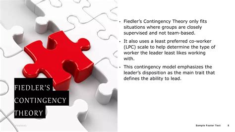 Contingency Theories Of Leadership Pptx