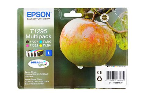 Cartouche D Encre Epson Pack Pomme T1295 4 Couleurs 1250957 Darty