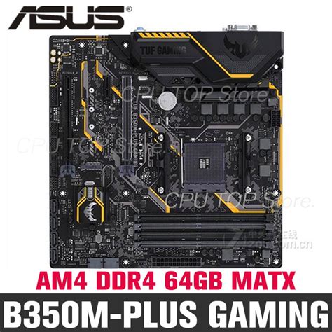 Asus Tuf B M B M Plus Gaming Motherboard Socket Am Ddr Gb For