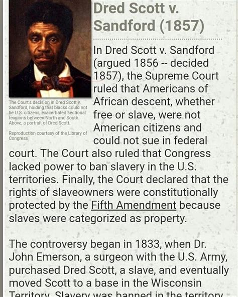 On This Day Dred Scott Vs Sandford Dredscott Dredscottvssanford