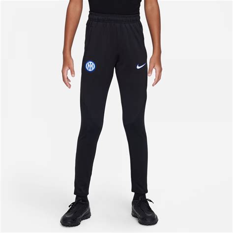 Pantalon survêtement junior Inter Milan Strike noir 2023 24 sur Foot fr