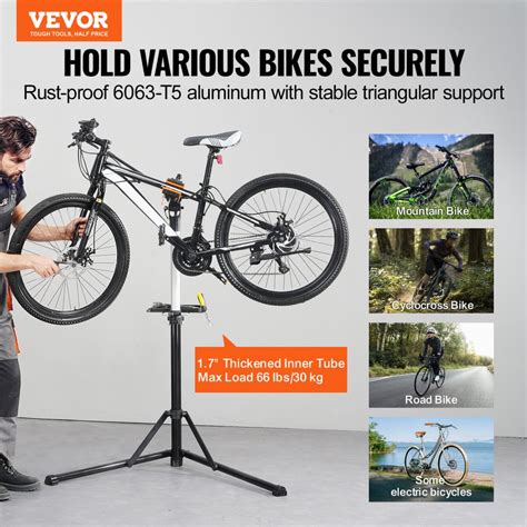 Vevor Bike Repair Stand 66 Lbs Heavy Duty Aluminum Bicycle Repair