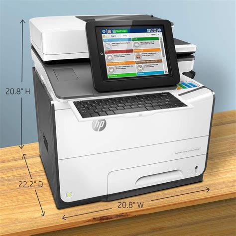 HP PageWide Enterprise Color Flow 586z Multi Function Printer