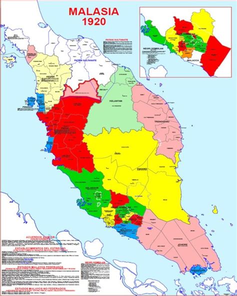 Hisatlas Map Of The Malay Peninsula