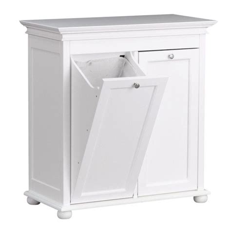 Linen Cabinet With Hamper White Color Ideas Laundry Room Storage