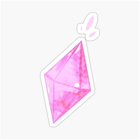 Pink Plumbob Sticker For Sale By KalyssaB Redbubble