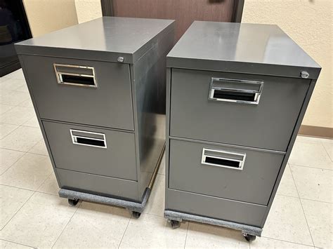 Steelcase 2 Drawer Locking Filing Cabinets For Sale In Brea Ca Offerup