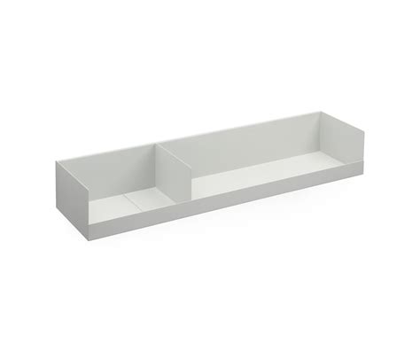 Boks Wall Shelf Light Grey Ral 7035 Architonic