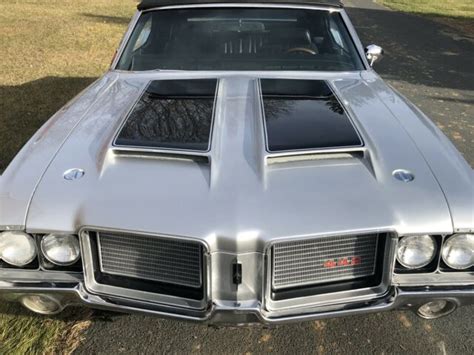 1972 Oldsmobile Cutlass Supreme Classic Convertible Grey Rwd Automatic 442 W 30 Classic