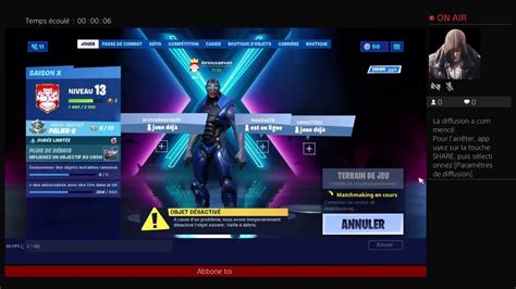 Live Fortnite Fr Go Essayez C S Pour M Entra Ner Youtube