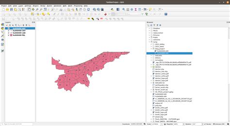 Qgis Importing A E File North River Geographic Systems Inc