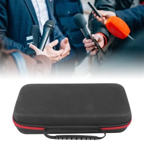 Lan Bote De Rangement Pour Microphone Sac De Transport Pour Microphone