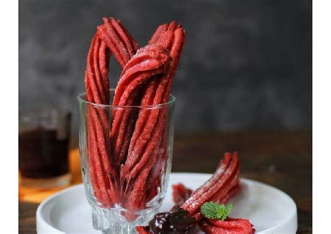 Resep Red Velvet Churros Oleh Sherliana Juliani Cookpad