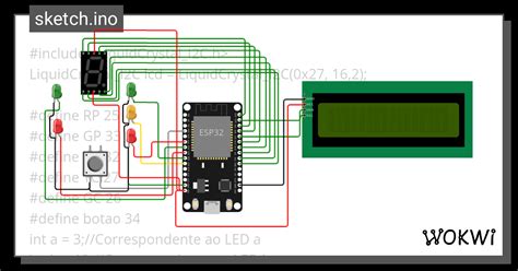 Semaforo Inteligente Copy Wokwi ESP32 STM32 Arduino Simulator