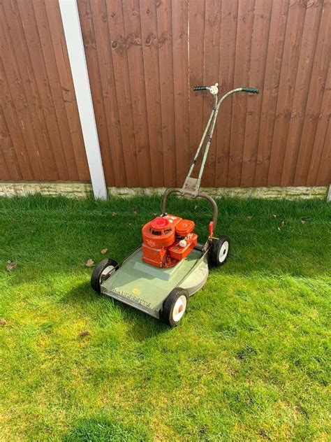 Old But Working Hayter Hayterette Petrol Push Rough Cut Lawn Mower