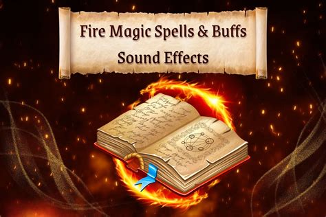 Fire Magic Spells and Buffs Sound Effects Pack | Audio Sound FX | Unity ...