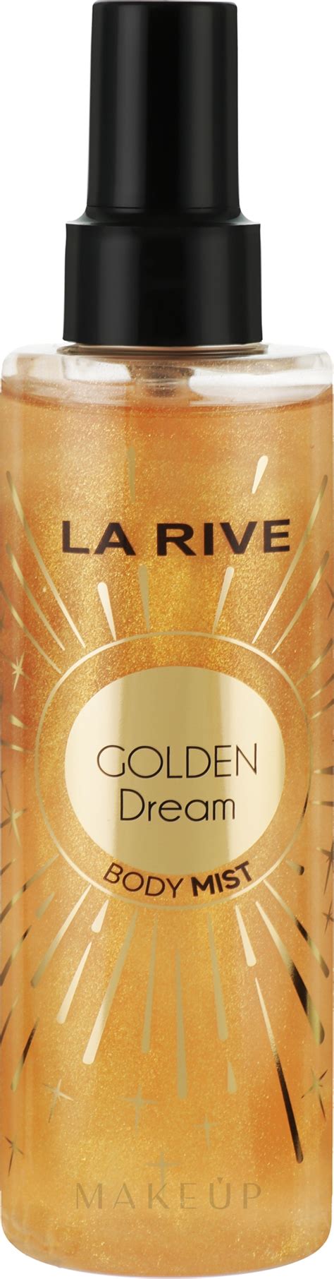 Shimmery Body Spray La Rive Golden Dream Shimmer Mist Makeup