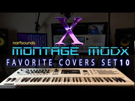 Yamaha Montage Modx Modx Favorite Covers Set Synth Keyboard Cover