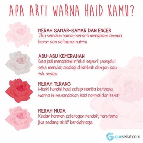 Arti Warna Darah Haid Merah Tua