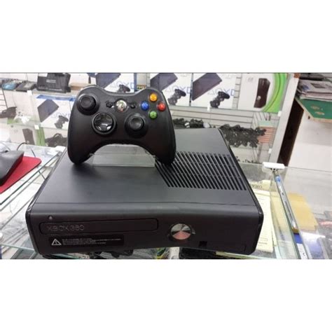 Video Game Console Xbox 360 Slim Destravado JTAG 5 Jogos 1 Controle