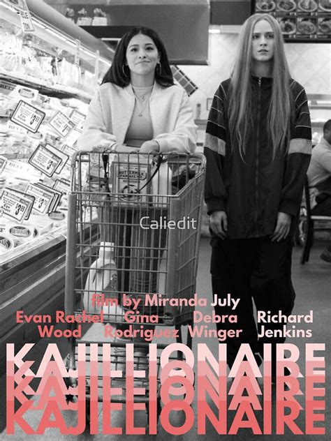 "Kajillionaire movie poster" Sticker for Sale by Caliedit | Redbubble