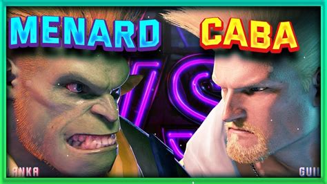 Menard Blanka Vs Caba Guile Street Fighter 6 Matchs YouTube