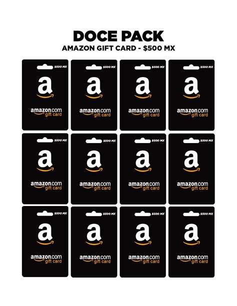 Amazon Gift Doce Pack Tarjetas Prepago Pin Digital