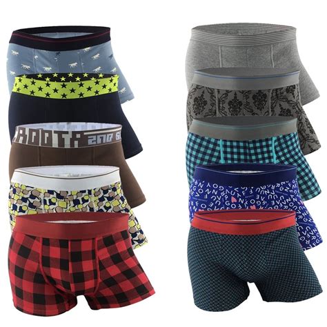 Unique Design Breathable Cotton Boxer Trunk Men Soft Underwear Sexy