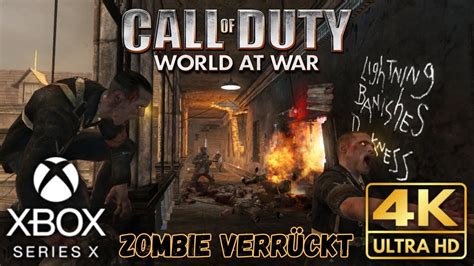 Call of Duty World at War Nazi Zombies Zombie Verrückt Xbox