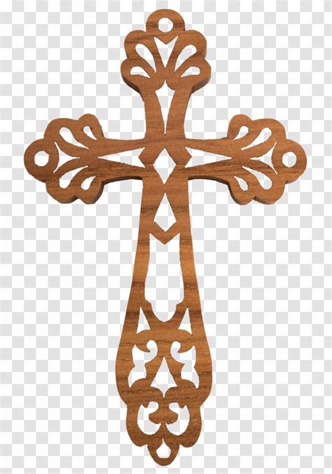 Brown Cross Clip Art