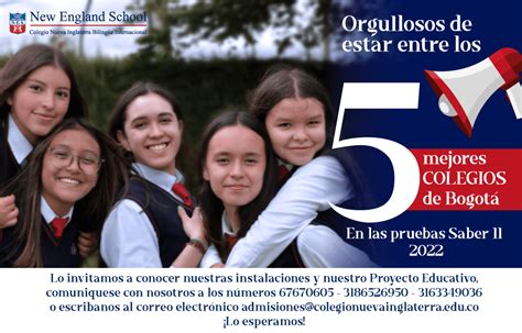 El Colegio Nueva Inglaterra Se Ubica Entre Los Mejores Colegios De