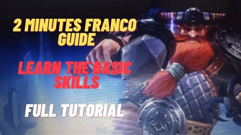 Franco Minutes Guide How To Use Franco Properly Master The Basics