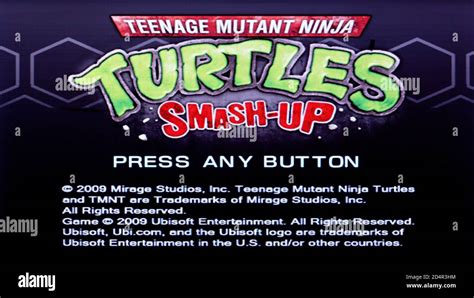 Teenage Mutant Ninja Turtles Smash Up Sony Playstation 2 Ps2