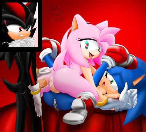 Rule 34 Amy Rose Bisexual Bisexual Male Etzioarts01 Female Furry Heart Shaped Pupils Male Sega