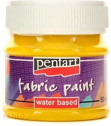 Pentart Farba Do Tkanin 50Ml Żółty Ceny i opinie Ceneo pl