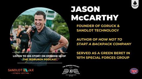 Goruck Founder Jason Mccarthy Green Beret Foundation