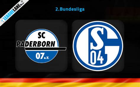 Paderborn Vs Schalke Predictions Betting Tips Match Preview