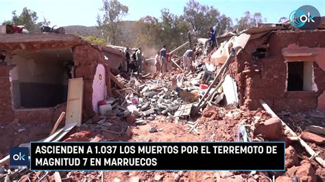 Ascienden A Los Muertos Por El Terremoto De Magnitud En