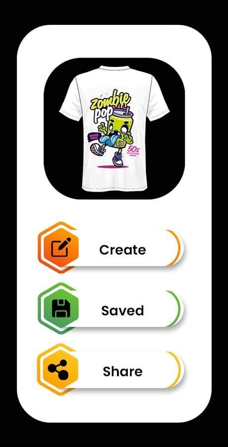 T-Shirt Design - Android App Template by Elveeinfotech | Codester