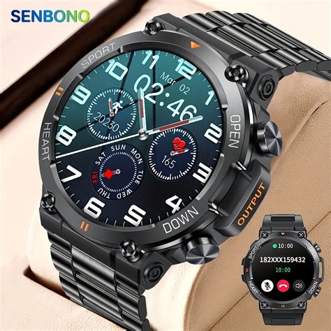 SENBONO Reloj Inteligente K56pro Para Hombre Accesorio De Pulsera