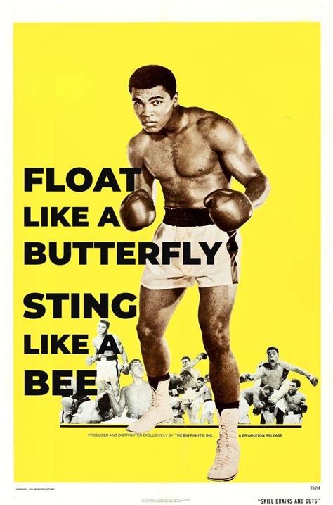 Float Like a Butterfly Sting Like a Bee Poster 2 Poster