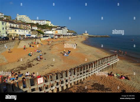 The beach at Ventnor Isle of Wight, England, UK Stock Photo - Alamy