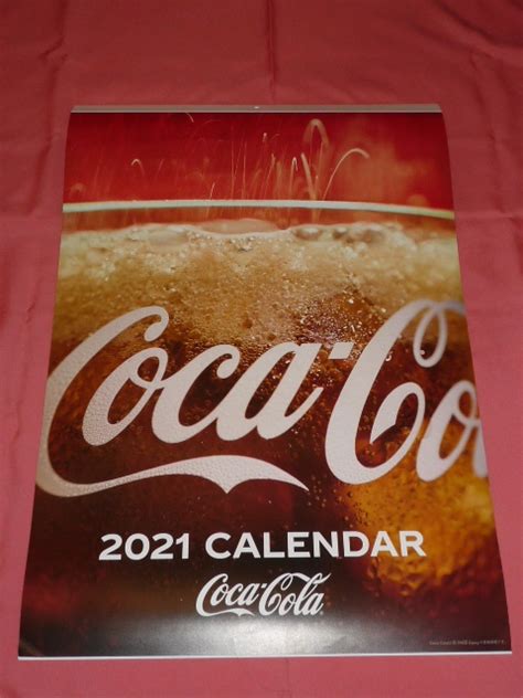 激レア 2021年 コカ コーラ Coca Cola 壁掛け カレンダーコカ・コーラ｜売買されたオークション情報、yahooの商品情報を