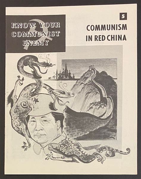 Communism In Red China Vol 5 Of The Series Know Your Communist Enemy