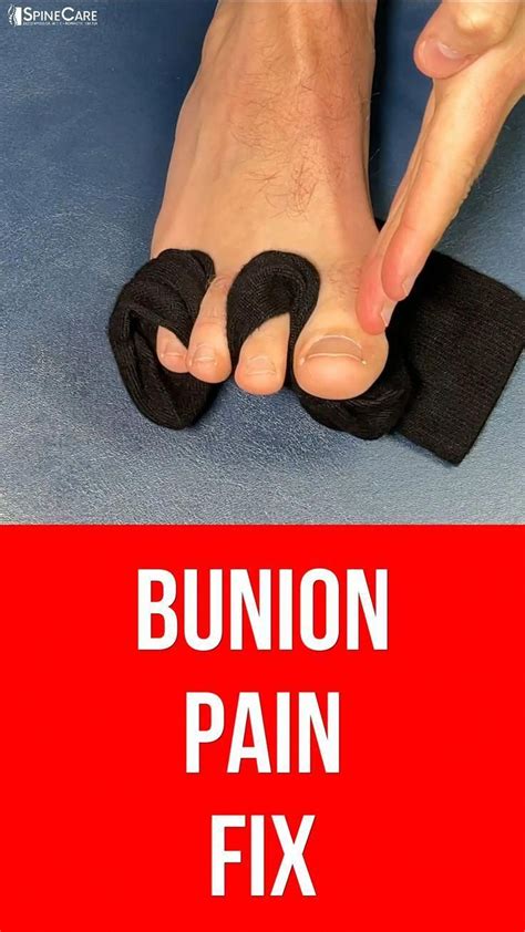 How To Relieve Bunion Pain At Home No Equipment Youtube Artofit