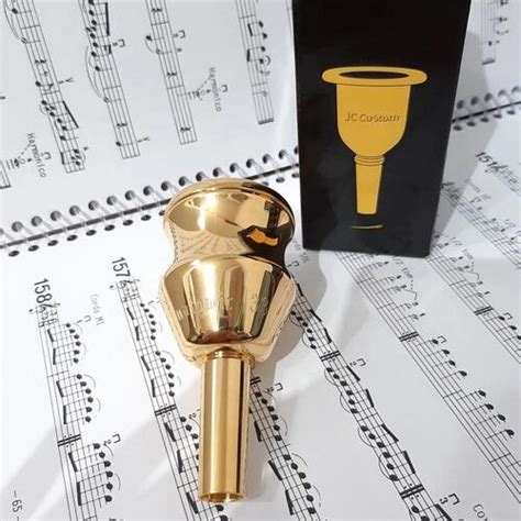 Modificando A Posição Do Tubo Do Bocal Tuba - Comprar Bocal Jc Custom para Tuba Anatomic - Dourado