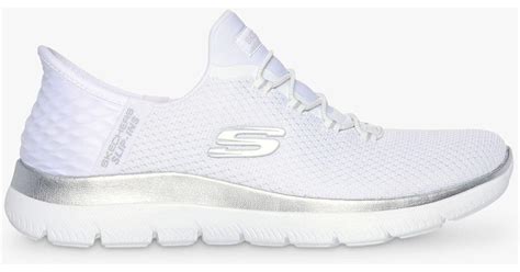 Skechers Summits Diamond Dream Trainers In White Lyst Uk