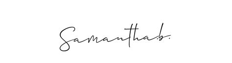 84 Samanthab Name Signature Style Ideas Fine Name Signature