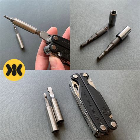 Битодержатель Leatherman и переходник 2в1 (на биты + квадрат 1/4): 325 ...